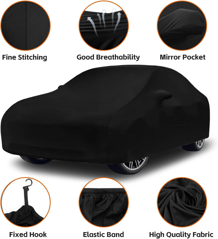 Autoabdeckung Indoor für Porsche Cayenne 2010-2026 | Elastisches Innenbereich Auto Abdeckplane Autop