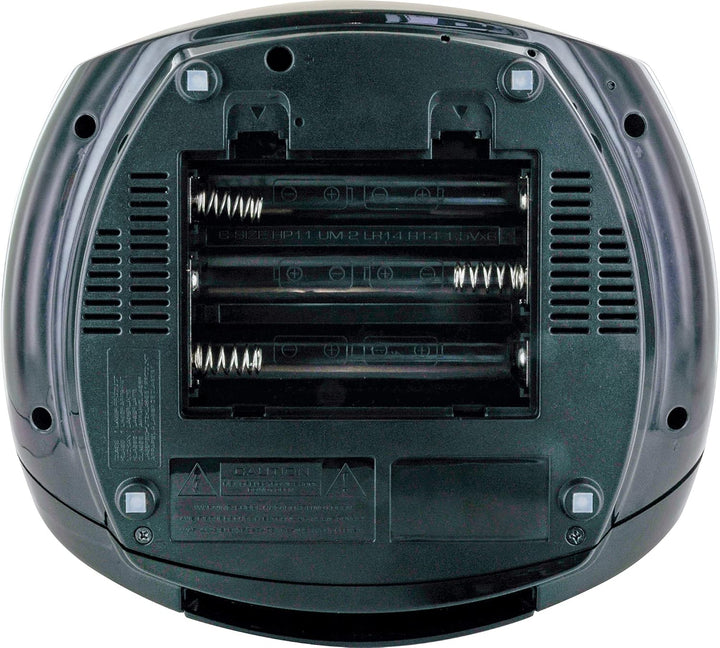 SCHWAIGER 658026 CD-Player mit Kassette und Radio MP3 USB Anschluss FM Radio AUX Kopfhörer Boombox N