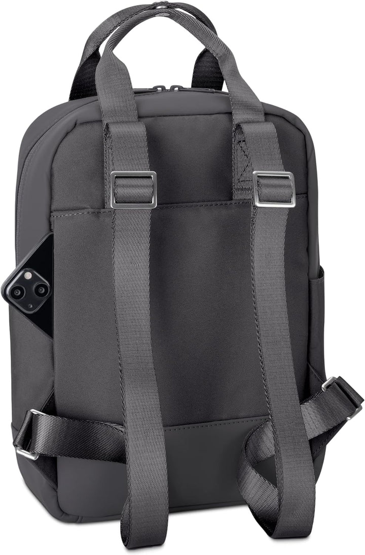 Johnny Urban Rucksack Damen Klein Grau - Jona Small - Stylischer Kleiner Mini Cityrucksack mit Table