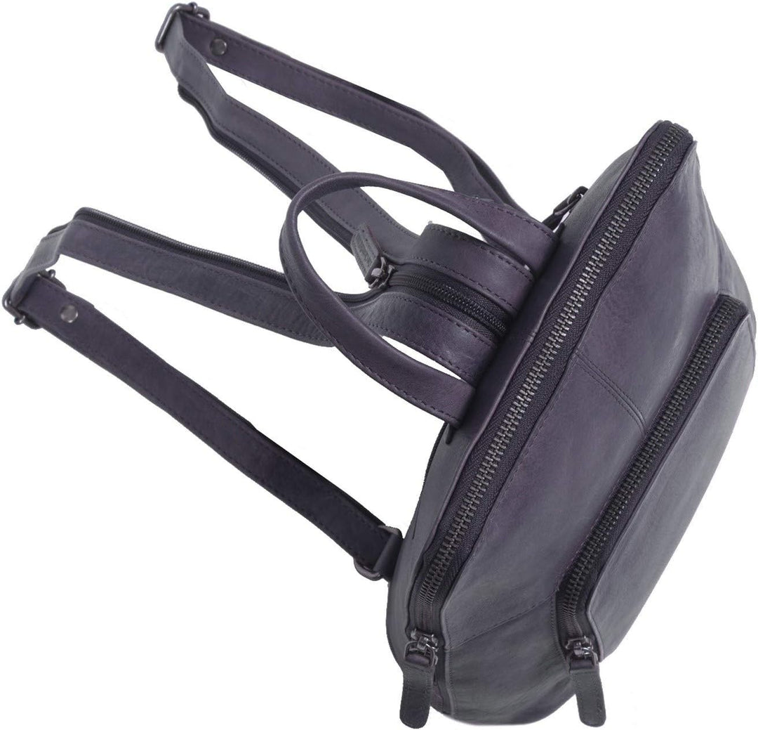 The Chesterfield Brand Wax Pull Up Vivian City Rucksack Leder 28 cm