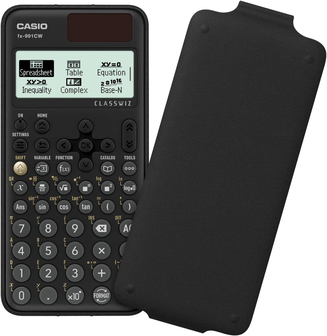 Casio FX-991CW Wissenschaftlicher Taschenrechner, 540 Funktionen und natürliche Anzeige
