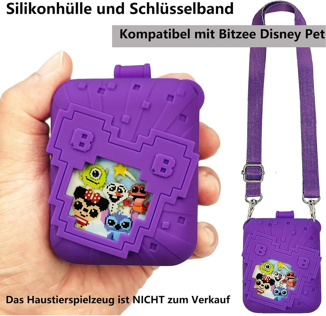Silicone Schutzgehäuse für Bitzee Disney Interaktives Spielzeug Digitales Haustier, Schutzhülle für