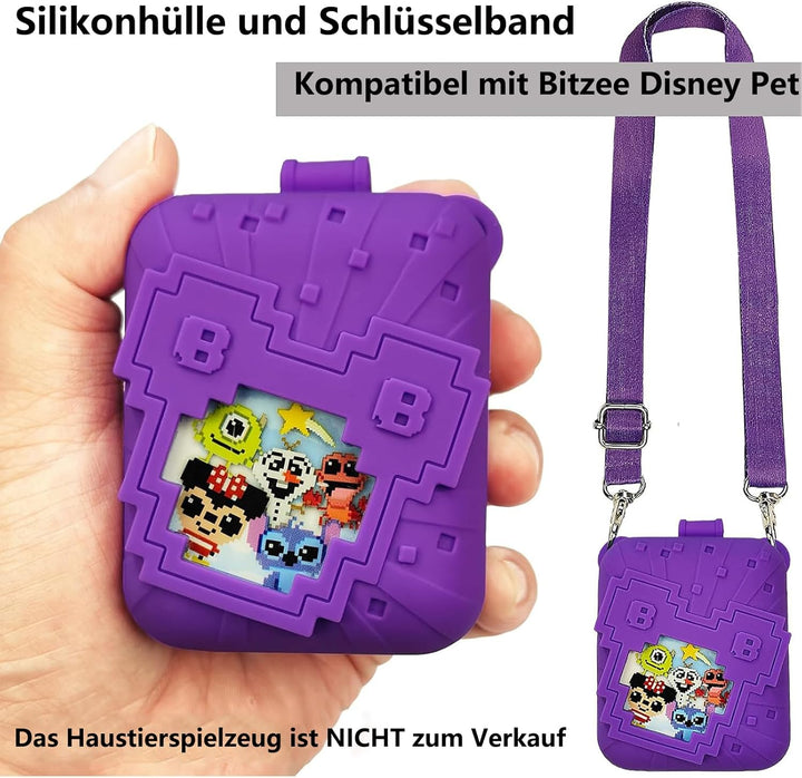 Silicone Schutzgehäuse für Bitzee Disney Interaktives Spielzeug Digitales Haustier, Schutzhülle für
