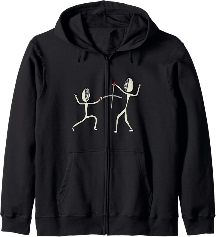 Zäune Kapuzenjacke