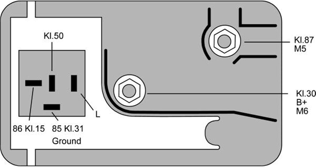 HELLA 4RV 008 188-101 Steuergerät, Glühzeit - 12V - 6-polig - Vorglühzeit: 9sec. - ohne externe Temp