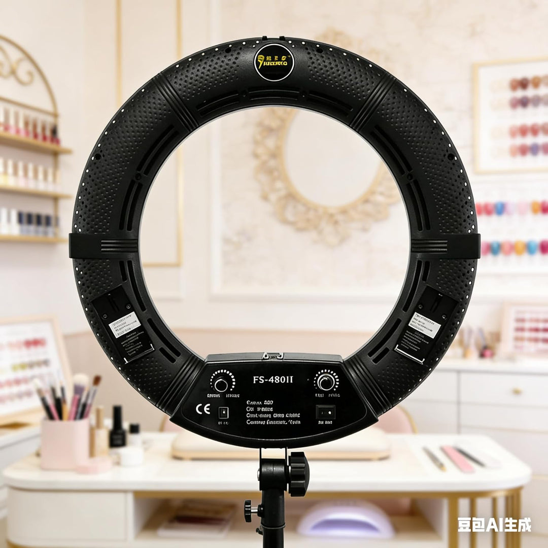 YIDOBLO FS-480II 5500K Bio-Farbkamera Foto / Studio / Telefon / Video 18 '' 480 LED Ringlicht LED La