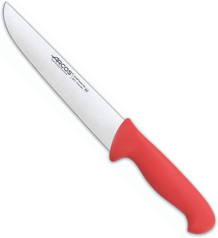 Arcos Fleischermesser mit Nitrum Edelstahlklinge 20 cm - Professionelles Küchenmesser zum Schneiden