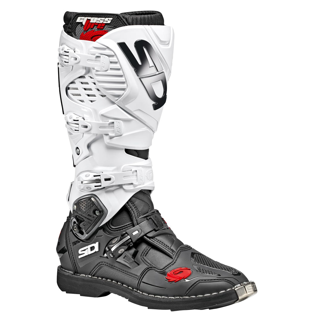 Sidi Unisex Mfire3Sidi Crossfire 3 46 EU Black White, 46 EU Black White
