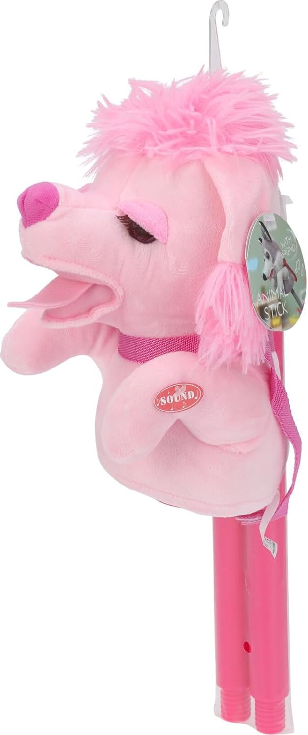 MIJOMA Hobby Horse – Steckenpferd aus weichem Plüsch – Ideal für Hobby Horsing & Rollenspiele – Hoch