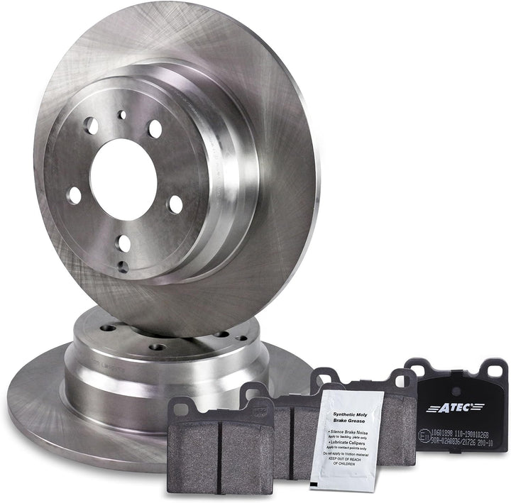 Bremsscheiben Voll Ø295 MM + Bremsbeläge Bremsklötze hinten