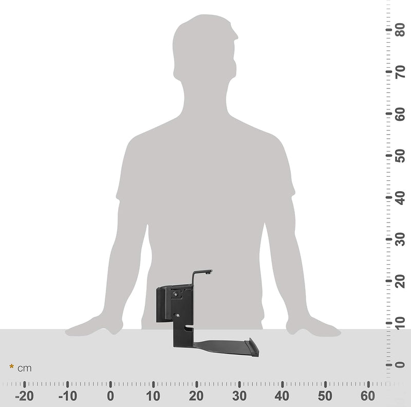 RICOO Lautsprecherwandhalterung Lautsprecher Wandhalterung für SONOS Play:5 Gen.2 Schwenkbar Neigbar