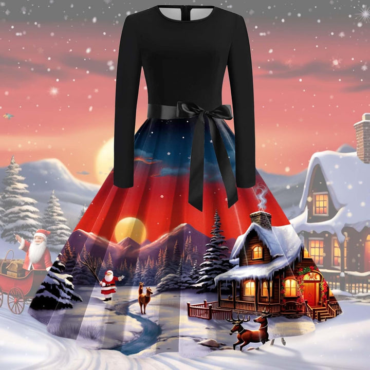 Weihnachtskleid Damen Sexy: Silvester Weihnachtskleider Weihnachten Hochzeitsgast Abendkleider Maxik