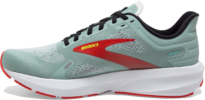 Brooks Men's Launch 9 Sneaker 46.5 EU Blue Surf Black Cherry Tom, 46.5 EU Blue Surf Black Cherry Tom