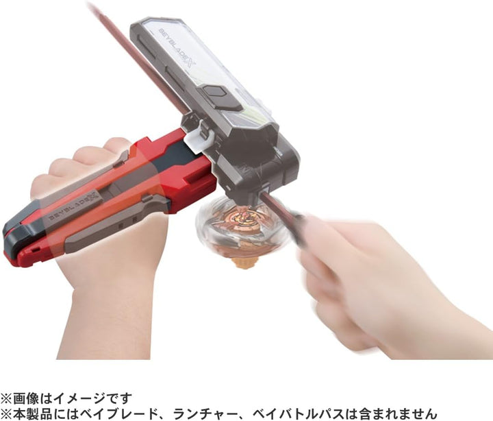 Beyblade X Beyblade X BX-30 Custom Grip Red Ver.