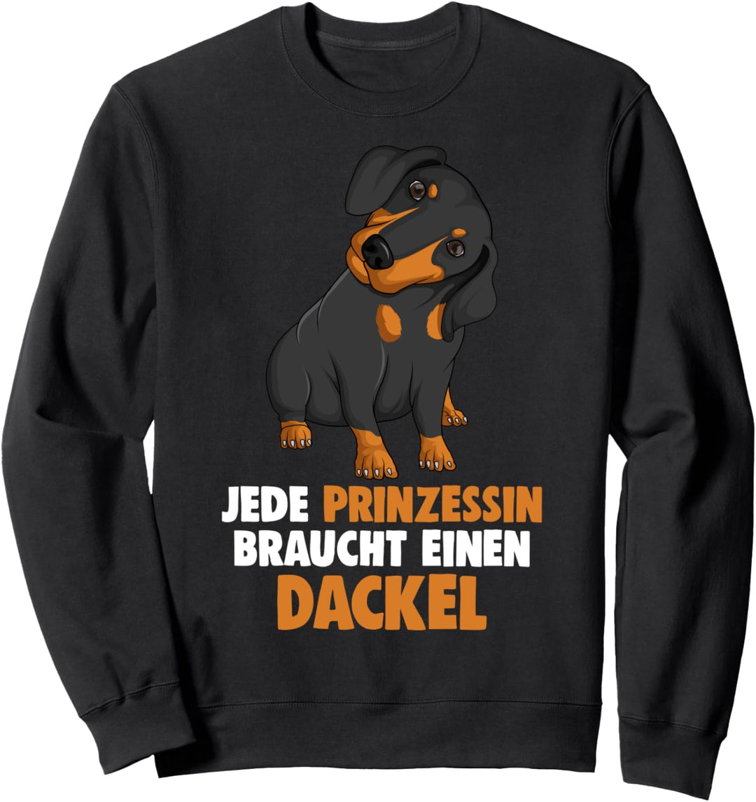 Dackel Mädchen Dachshund Teckel Frauen Kinder Sweatshirt