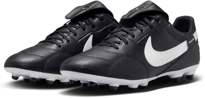 Nike Premier 3 FG Low-Top Fussballschuh, HM0265 36.5 EU Black White, 36.5 EU Black White