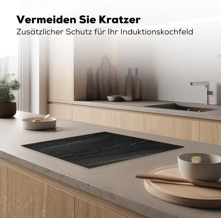 Herdabdeckplatte Einteilig Küche Herdabdeckung Induktionsfeld Ceranfeld Herdabdeckplatten Vinyl Matt