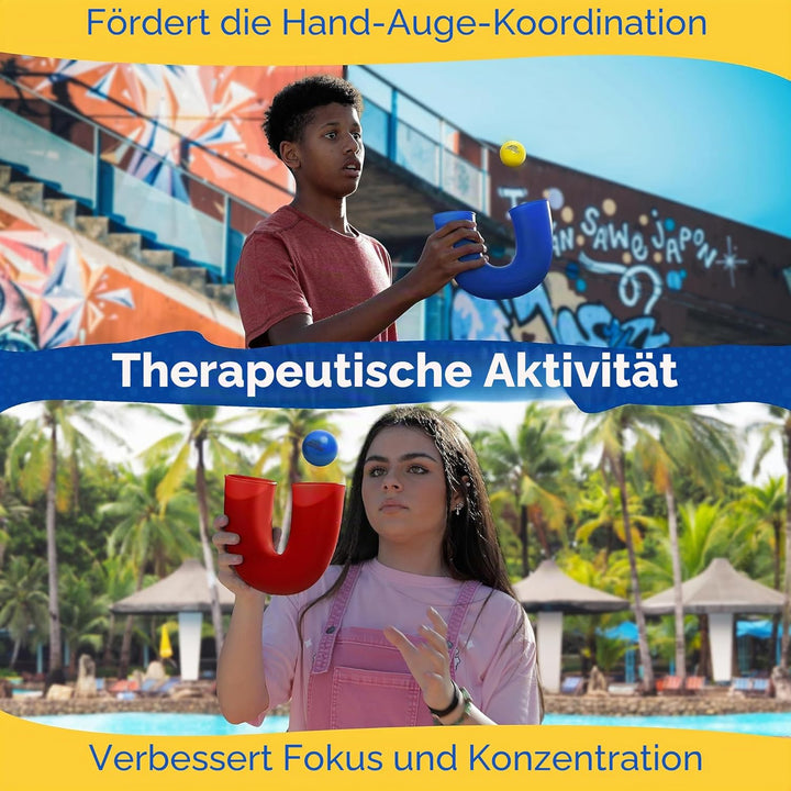 pindaloo Jonglierfähigkeits-Spielzeug | EIN spannendes neues Spiel für Kinder, Jugendliche und Erwac