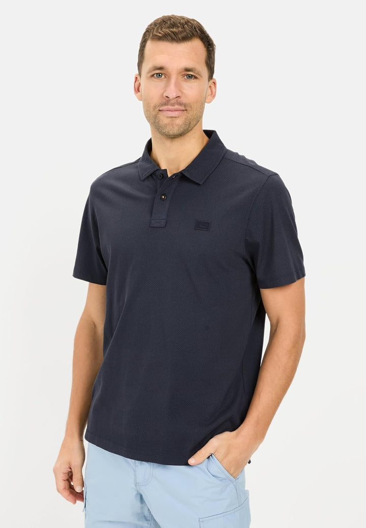 camel active Men's 409920-5p44 Polo Shirt (Pack of 1) XL Blau, XL Blau