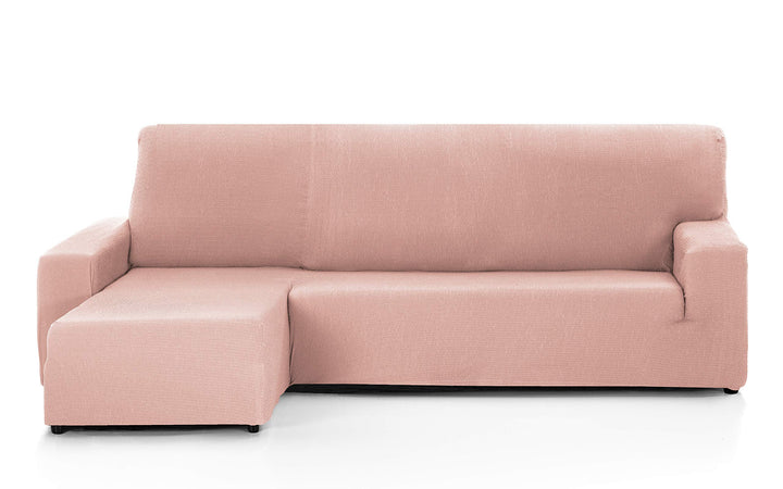 Martina Home Tunez Bezug für Chaiselongue, Polyester, Lachs, Brazo izquierdo Corto kurzer linker Arm