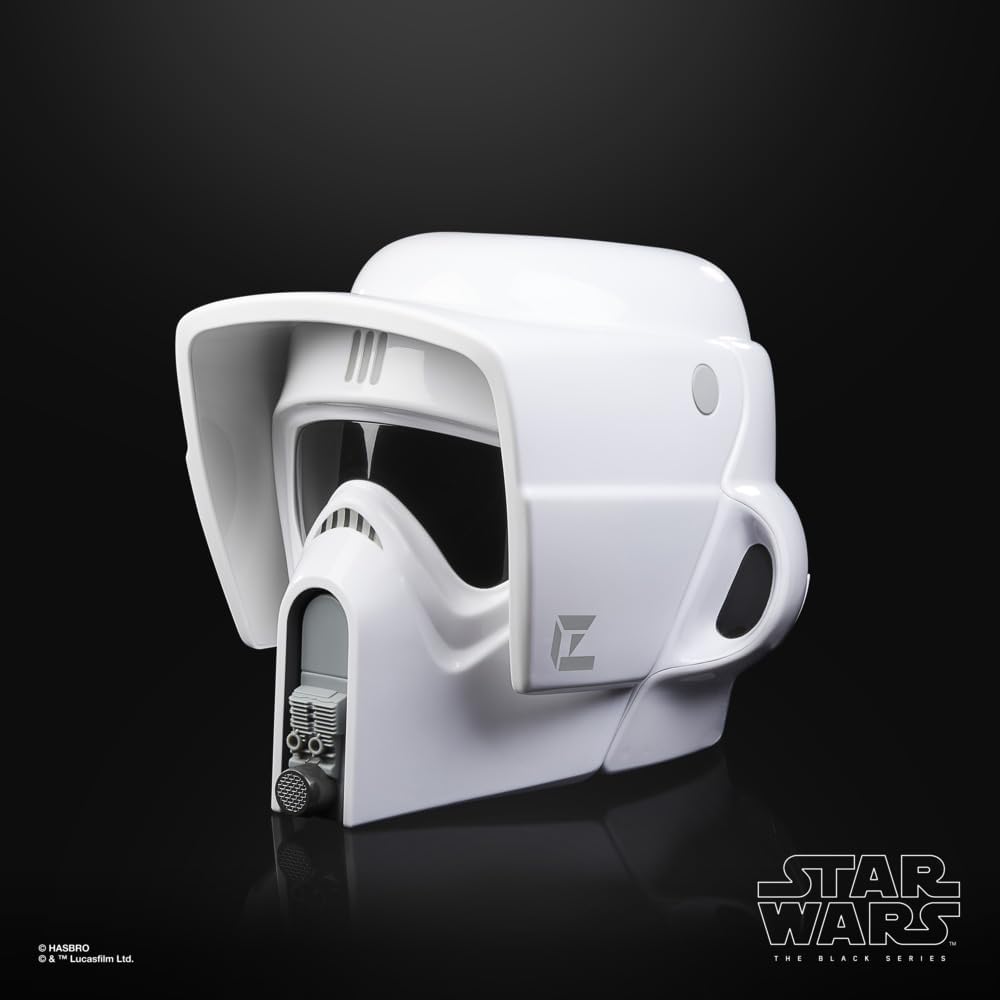 Star Wars Hasbro F6911 Black Series Scout Trooper Premium Elektronischer Helm, Return of The Jedi Ad