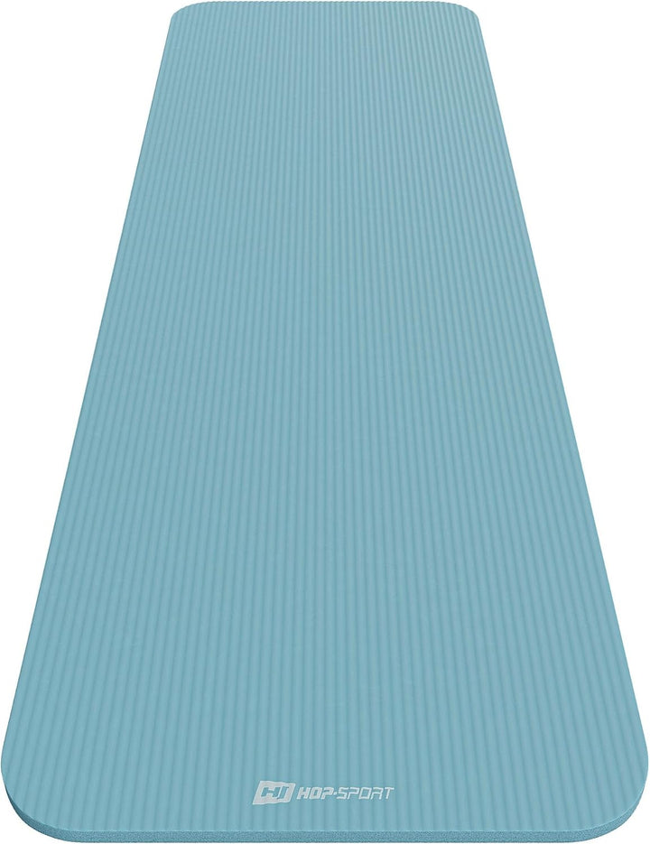 Hop-Sport Gymnastikmatte 190 x 60 cm x 2 cm, Sportmatte - gelenkschonend &amp; rutschfest, Fitnessmatte