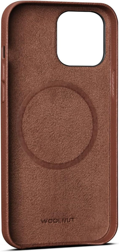 Woolnut Leder Hülle für iPhone 13 Pro Max - Braun iPhone 13 Pro Max brown, iPhone 13 Pro Max brown