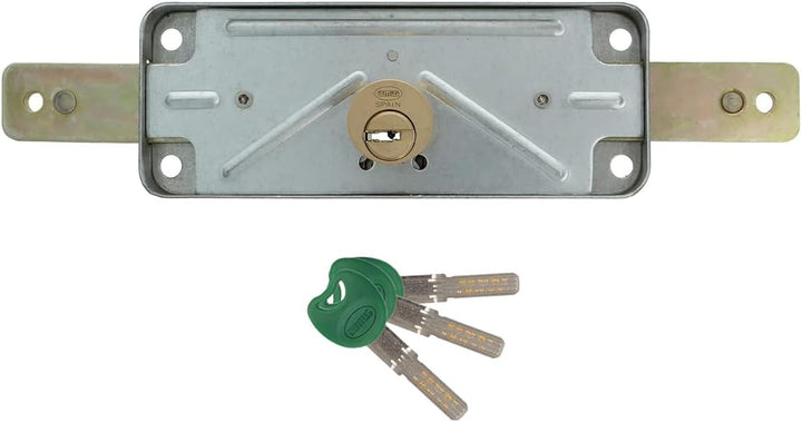 Amig - Rollladenschloss aus Metall Mod. 645, Zylinder: 15 mm. Inklusive 3 Sicherheitsschlüssel in ve