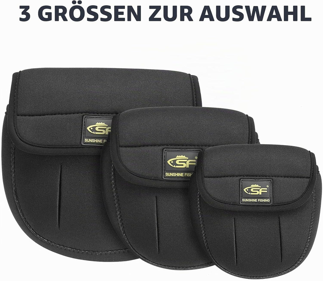 SF Angelrollenhüllen Rollenschutz Rollenabdeckung aus Neopren für Spinnradrolle 4000 zu 6000 Serie/3