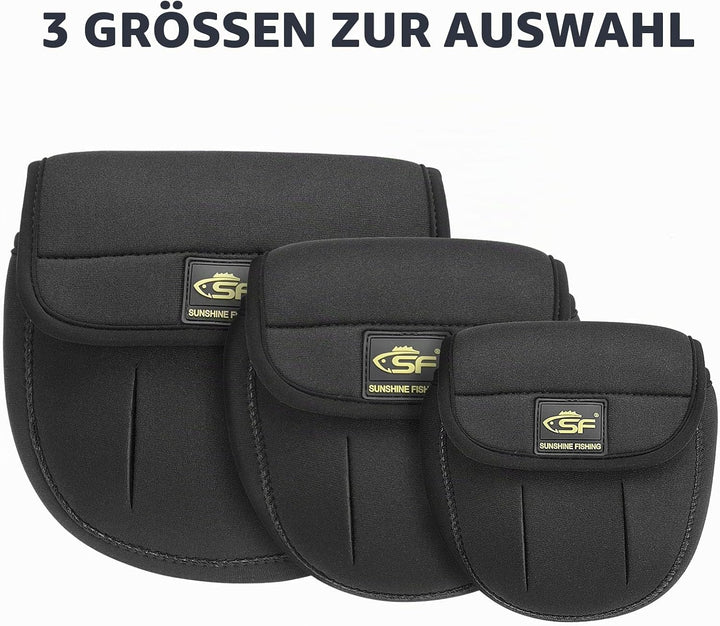 SF Angelrollenhüllen Rollenschutz Rollenabdeckung aus Neopren für Spinnradrolle 4000 zu 6000 Serie/3