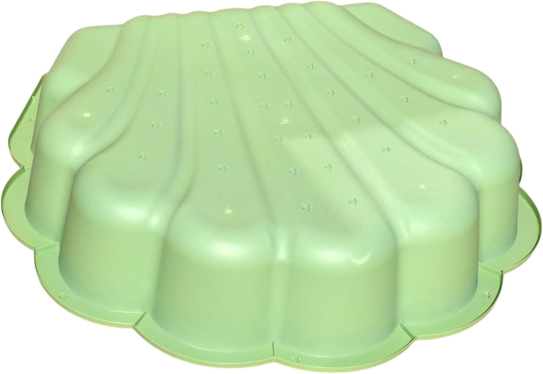 TikTakToo Sand & und Wassermuschel I Sandkastenohne Abdeckung (1-teilig) (Pastell grün) Pastell Grün