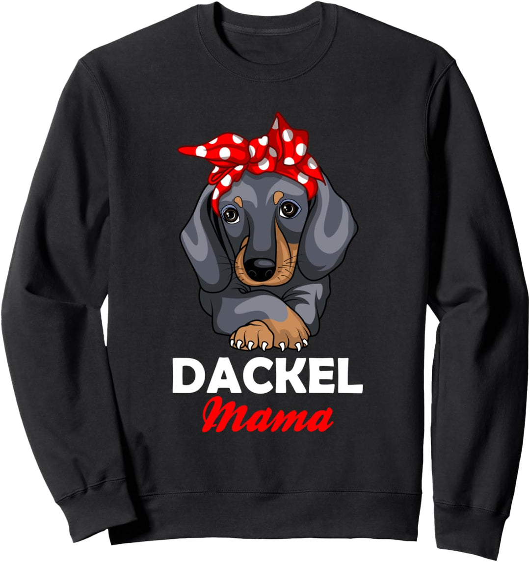 Dackel Mama - Süsses Dachshund Hundebesitzer Mom Girl Sweatshirt