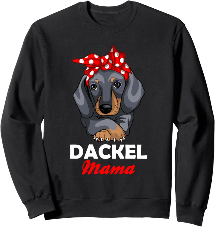 Dackel Mama - Süsses Dachshund Hundebesitzer Mom Girl Sweatshirt
