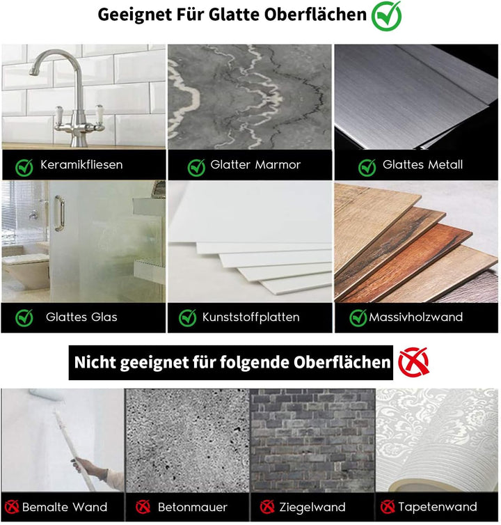 YIGII Duschablage Ohne Bohren Edelstahl,Badezimmer Regal Schwarz Duschregal,Shampoo Badregal für Dus