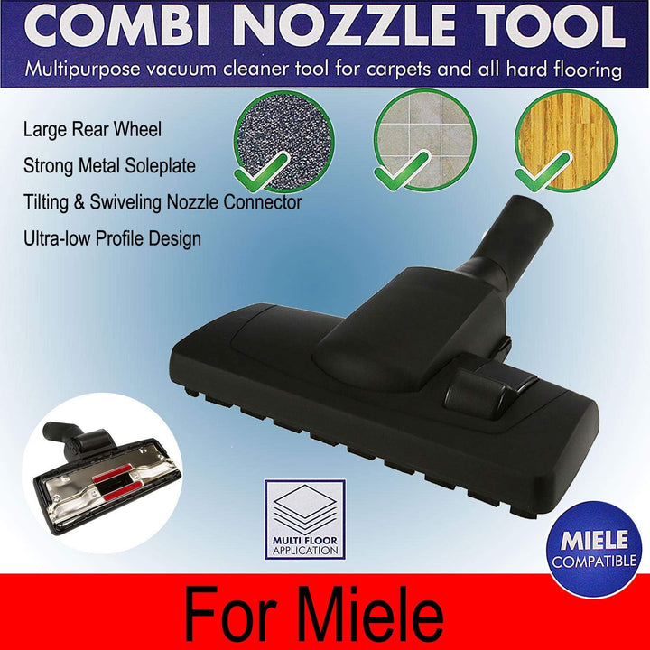Bodendüse Kombidüse für Miele S371, S381, S771, S772, Tango S4 S5 S6 S8 Tango Plus Comfort, S251i, S