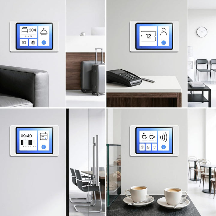 Tablet Wandhalterung für Samsung Galaxy Tab A7 Lite (8,7 Zoll) - Passgenauer &amp; Flacher Rahmen für Sm