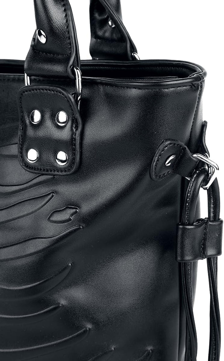 Banned Alternative Skeleton Bag Frauen Handtasche schwarz Fashion & Style, Rockabilly, Romantik Einh