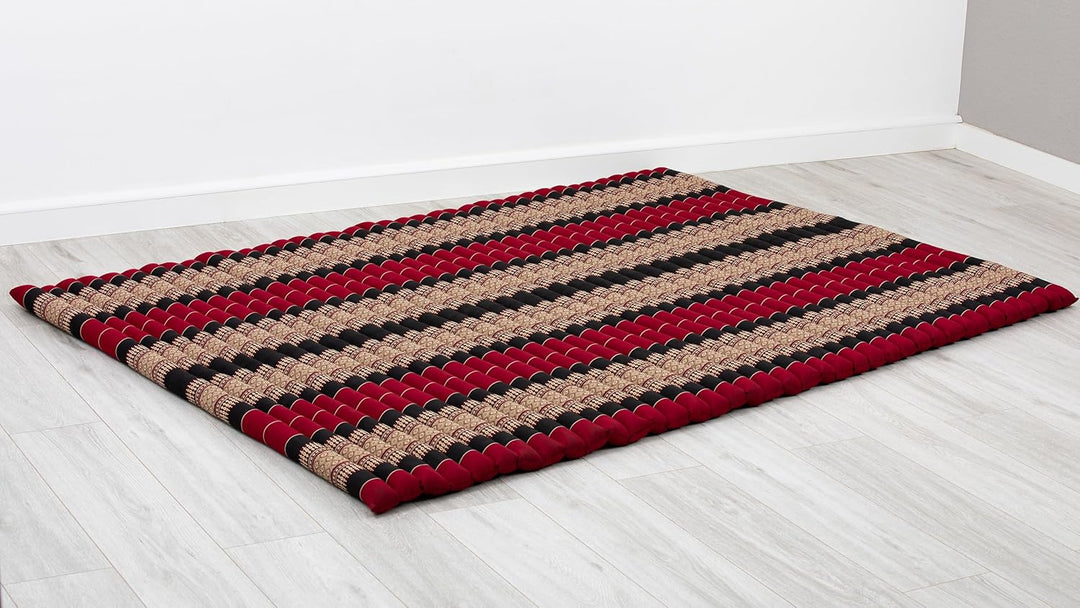 Asia WOHNSTUDIO livasia Rollmatte XXL breit Doppelbett - 200x145x4,5cm - Gästebett Gästematratze 2 P