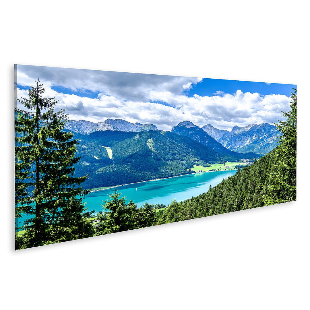 islandburner Bild auf Leinwand Achensee See In Österreich Pertisau Bilder Wandbilder Poster Leinwand