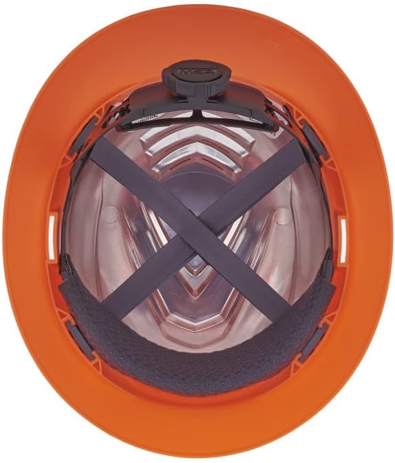 MSA V-Gard C1 Schutzhelm mit voller Krempe und ReflectIR-Kühlung und Fas-Trac III Federung – nutzt h