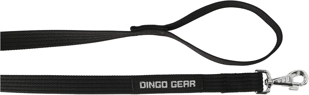 Dingo Gear Hundeleine aus Stylonband Länge 200 cm Breite 2,8 cm Leine Einzel für Starke grosse Hund