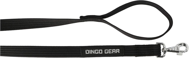 Dingo Gear Hundeleine aus Stylonband Länge 250 cm Breite 2,8 cm Leine Einzel für Starke grosse Hund