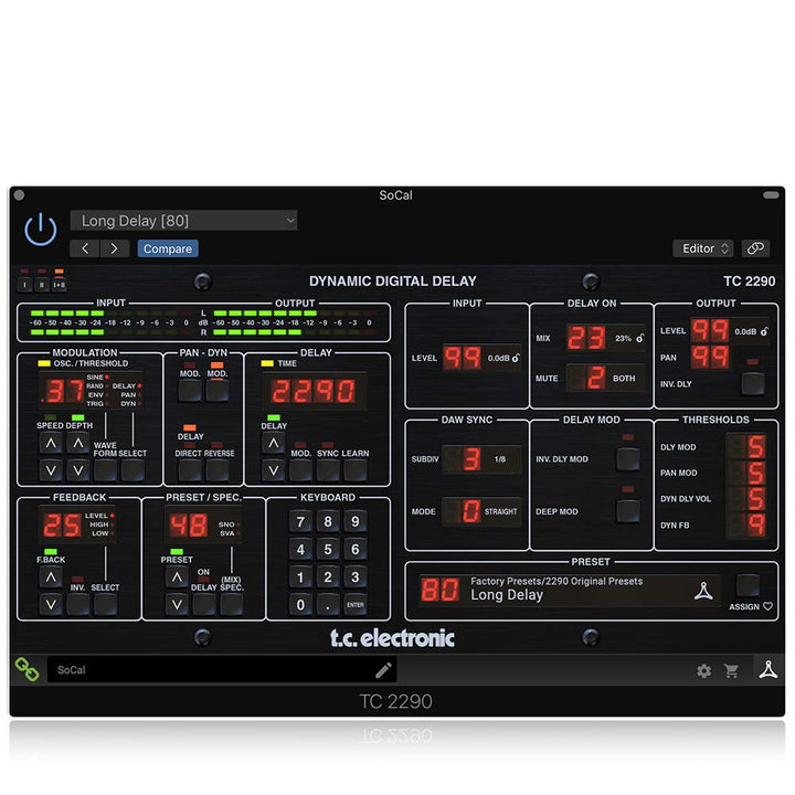 TC Electronic TC2290-DT, TC2290-DT
