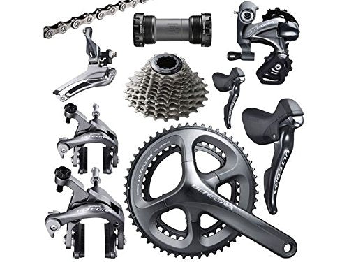 SHIMANO Dh-3N80 Konus, Silver/Black, One Size