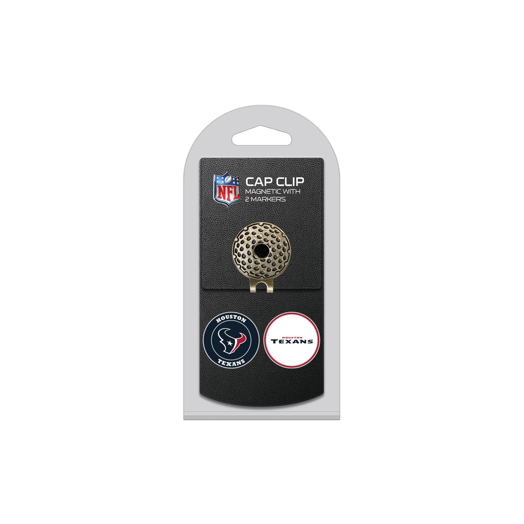 TEAM GOLF NFL Golf Cap Clip mit 2 abnehmbaren doppelseitigen Emaille-Magnetballmarkern, lässt Sich l