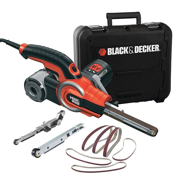 Black + Decker KA902EK Elektrofeile, Absaugvorrichtung, 400 W,