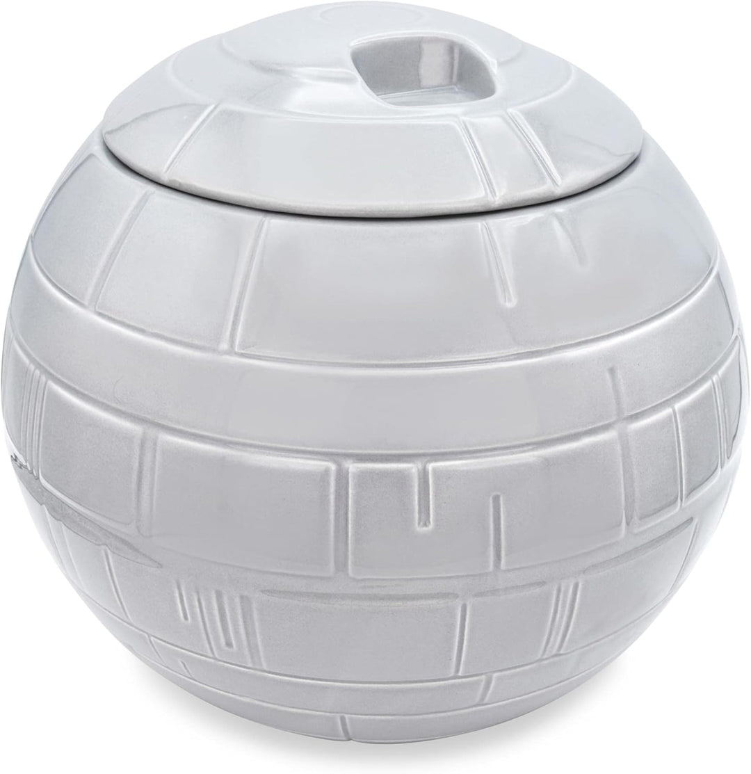 Star Wars Death Star Ceramic Cookie Jar Container | 10 Inches Tall