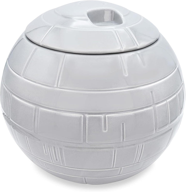 Star Wars Death Star Ceramic Cookie Jar Container | 10 Inches Tall