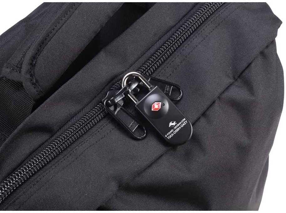 Cabinzero Unisex Classic Backpack 28 l Rucksack, Absolute Black, 29,5x39x20
