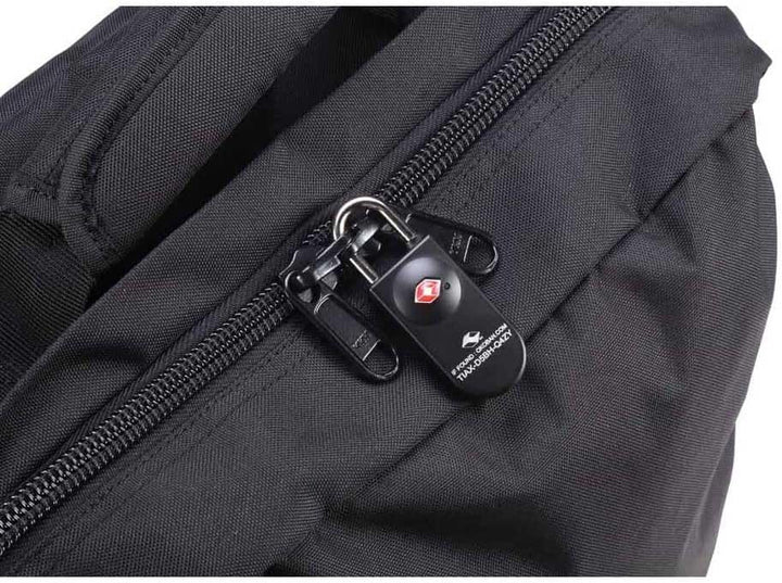 Cabinzero Unisex Classic Backpack 28 l Rucksack, Absolute Black, 29,5x39x20